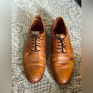 Warfield & Grand Brown men’s leather shoes size 10